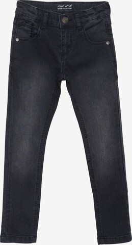 MINYMO Slimfit Jeans in Zwart: voorkant