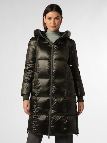 MOS MOSH Winter Coat in Green: front