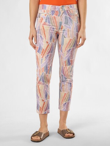 Anna Montana Regular Pants ' Angelika ' in Mixed colors: front