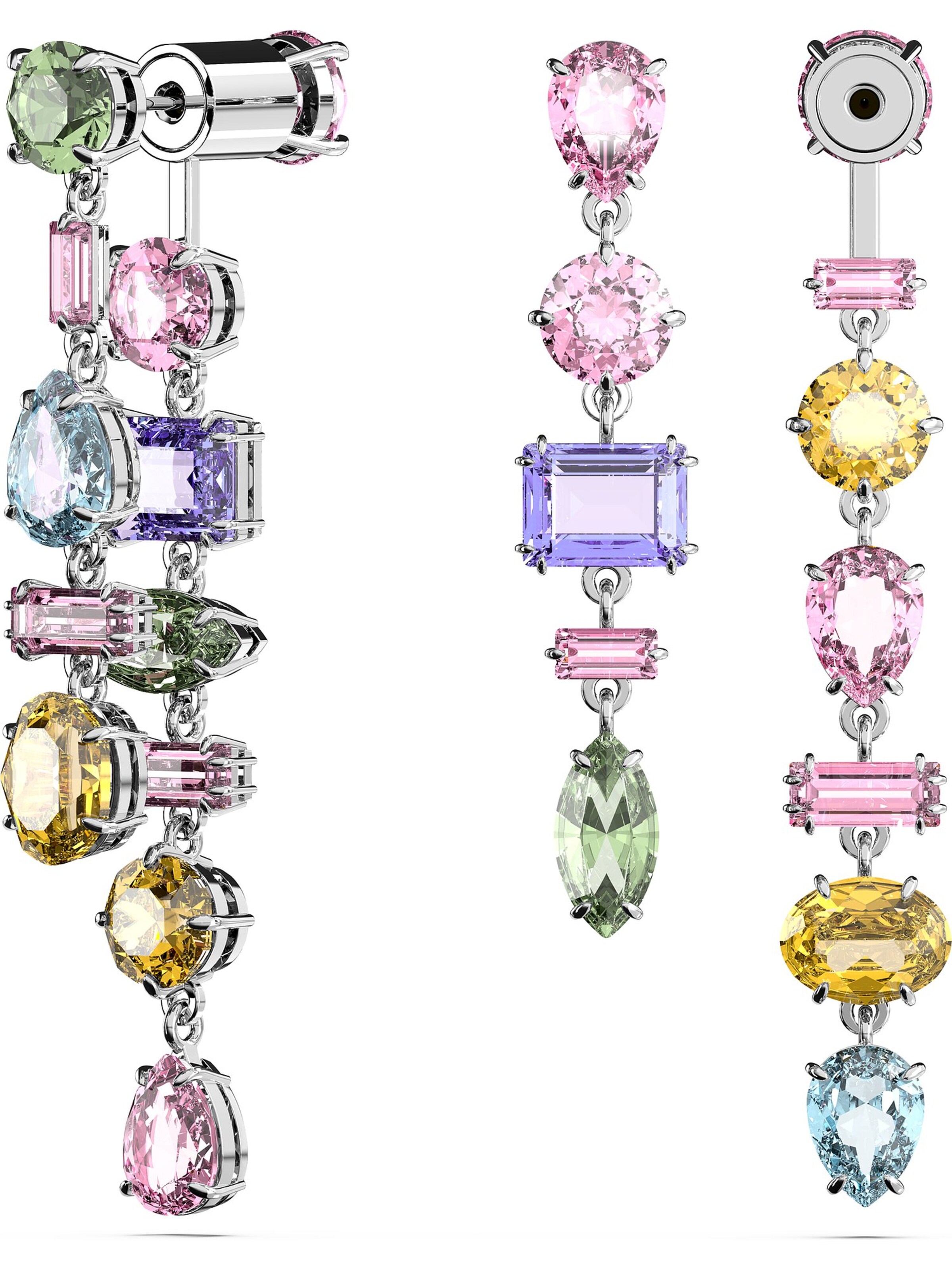 Swarovski Earrings in Mixed colors: front