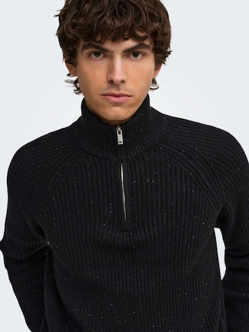 Only & Sons - Jersey 'ONSLOGAN' en negro