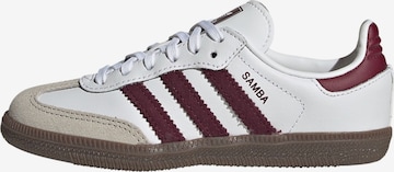 ADIDAS ORIGINALS Trainers 'Samba' in White: front