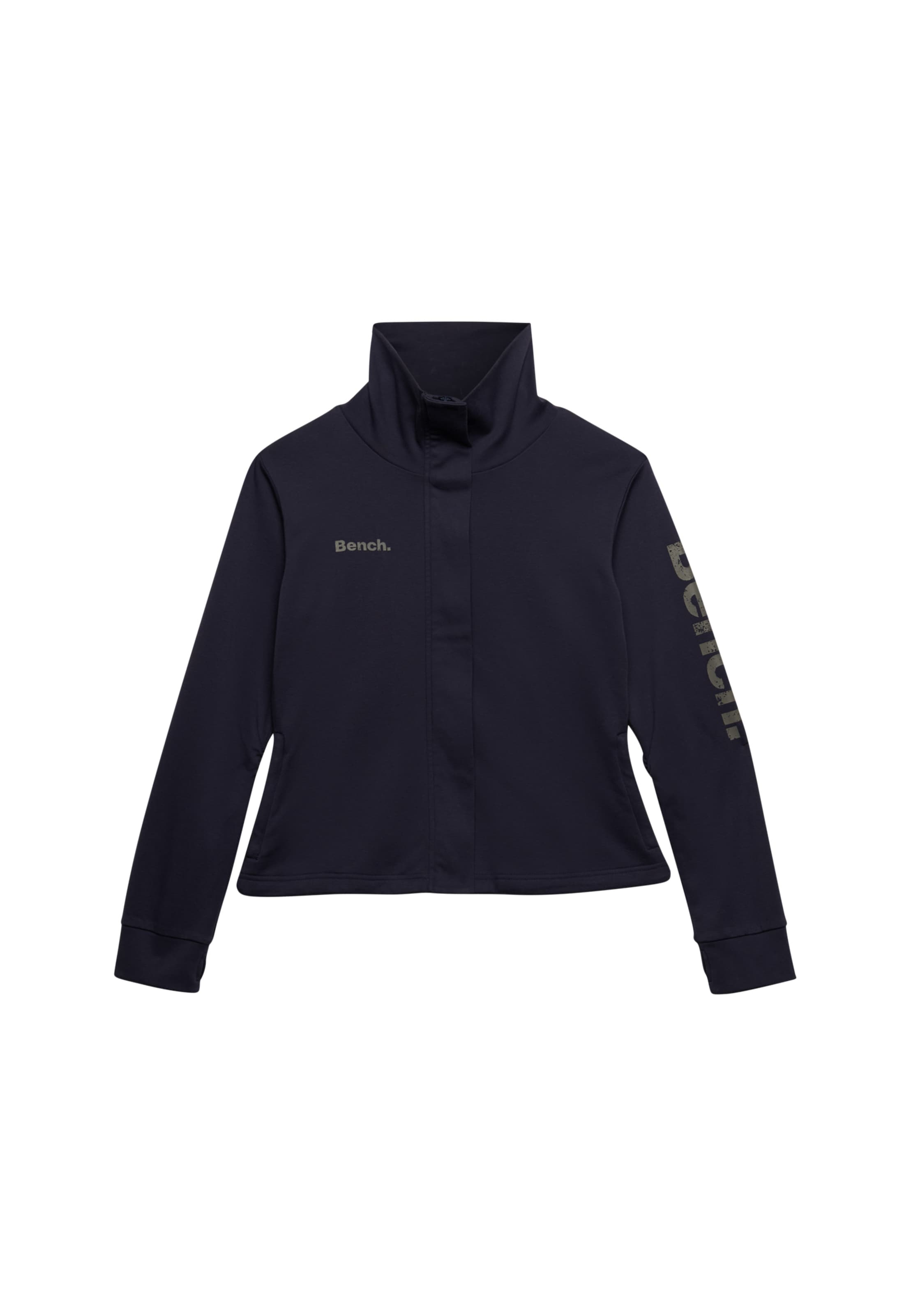 Veste de survêtement 'Bench x Superdry & Co' BENCH en bleu : devant
