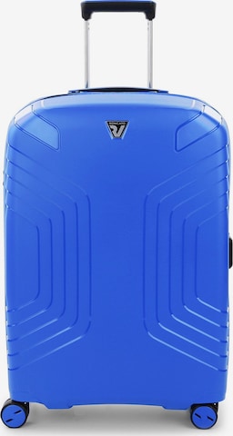 Trolley 'Ypsilon' di Roncato in blu: frontale