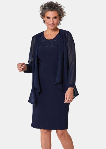 Robe Goldner en bleu : devant