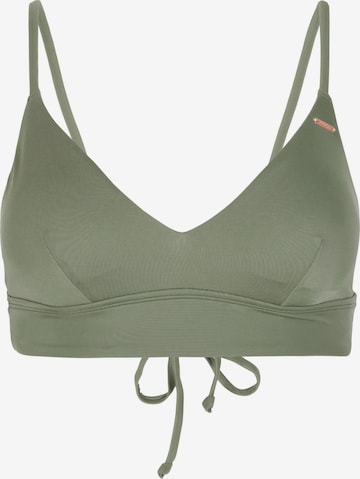 Triangolo Top per bikini 'Wave' di O'NEILL in verde: frontale