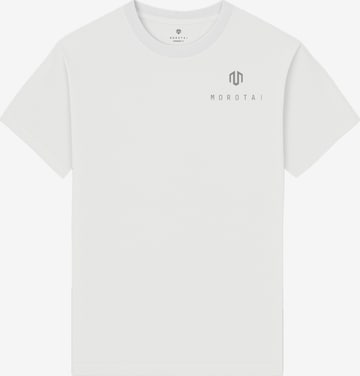 MOROTAI Shirt 'REFLECTIVE' in Wit: voorkant