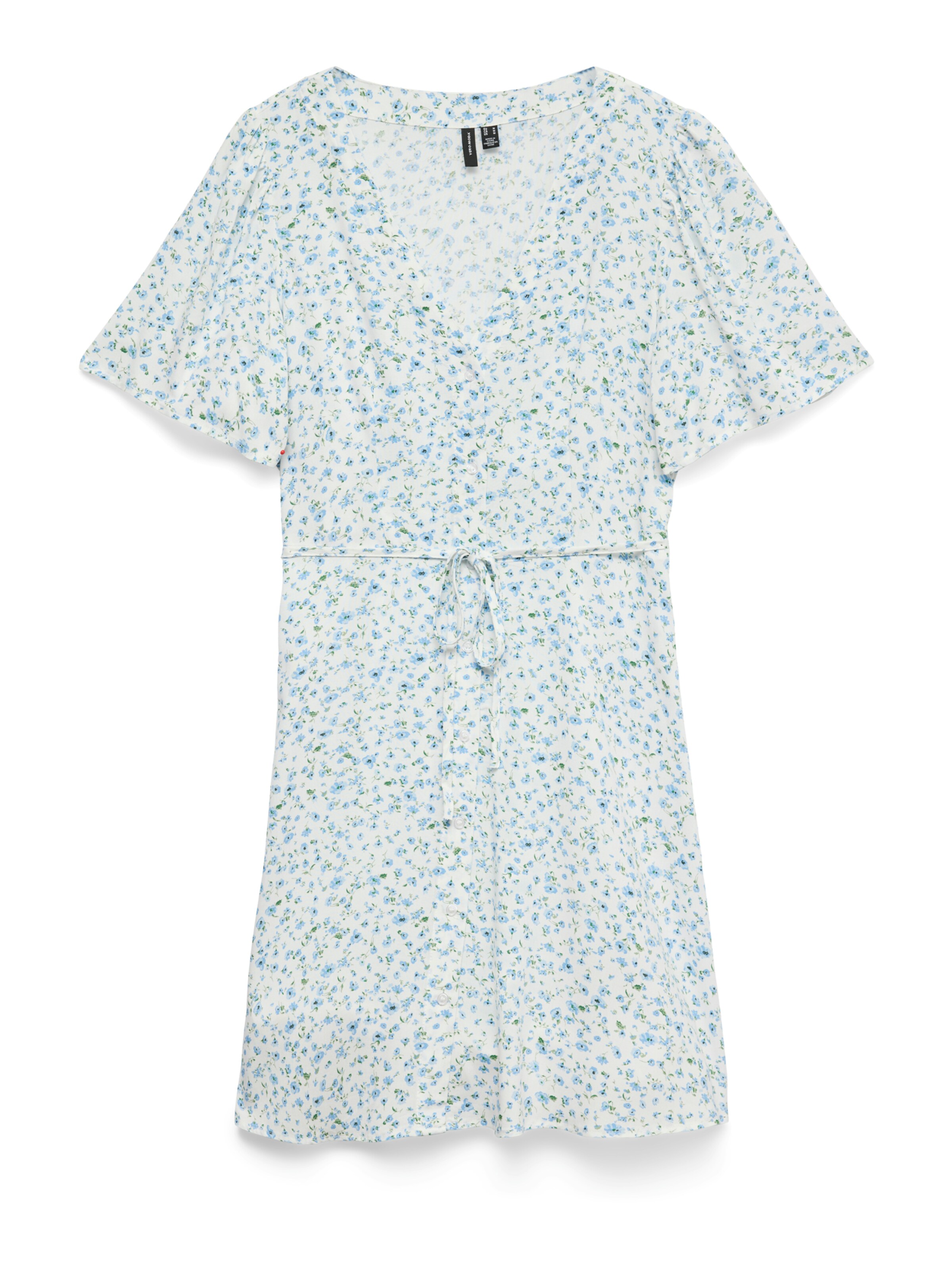 VERO MODA Kleid 'VMALBA' in Weiß: Vorderseite