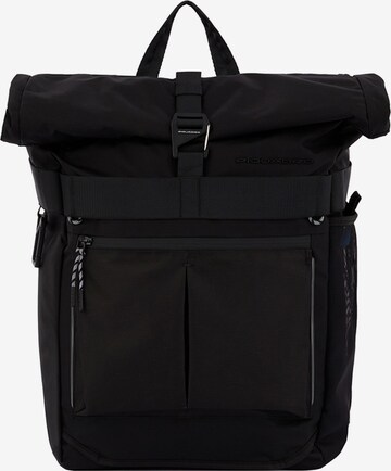 Piquadro Backpack in Black: front