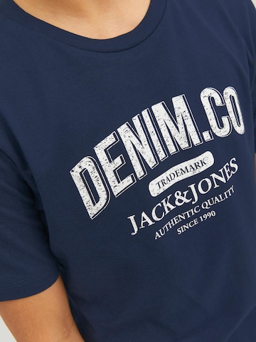 Jack & Jones Junior Тениска в синьо