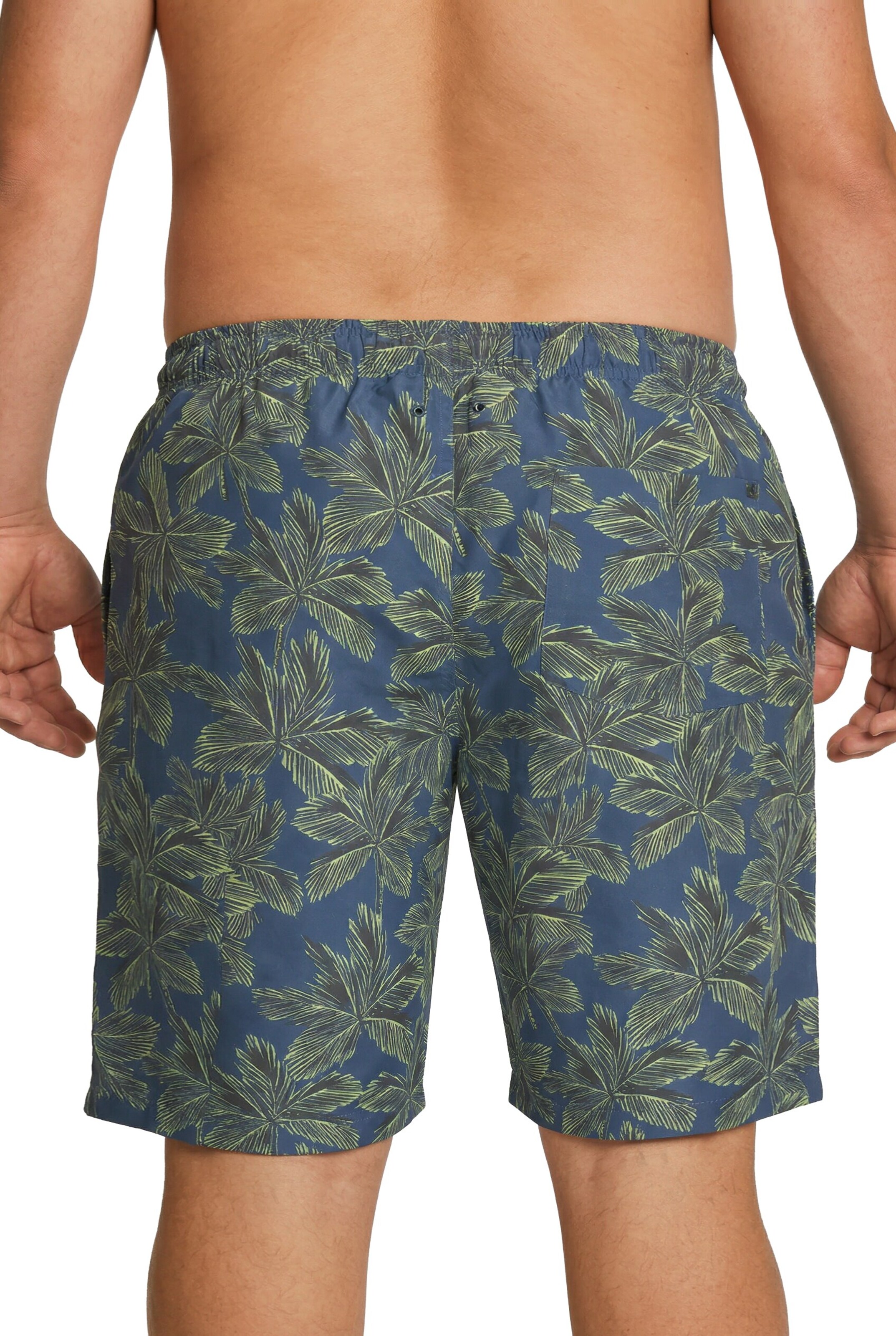 Men Plus Badeshorts in Blau