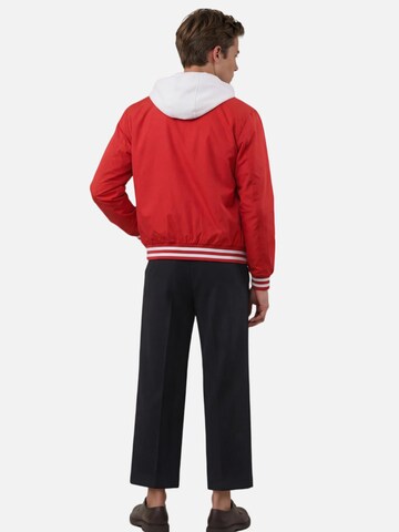 HEFTYKA Übergangsjacke 'COLLEGE JACKET'‌‌‌ in Rot