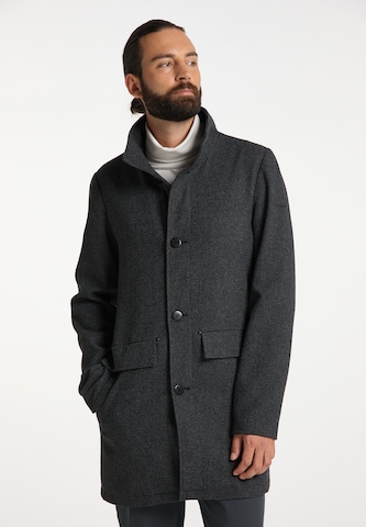 DreiMaster Klassik Between-seasons coat in Grey: front