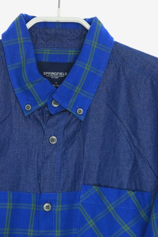 Springfield Button Up Shirt in S in Blue