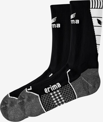 ERIMA Athletic Socks in Black: front