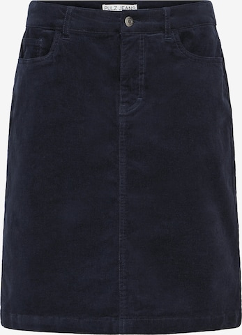 Pulz Skirt 'SALLY' in Blue: front