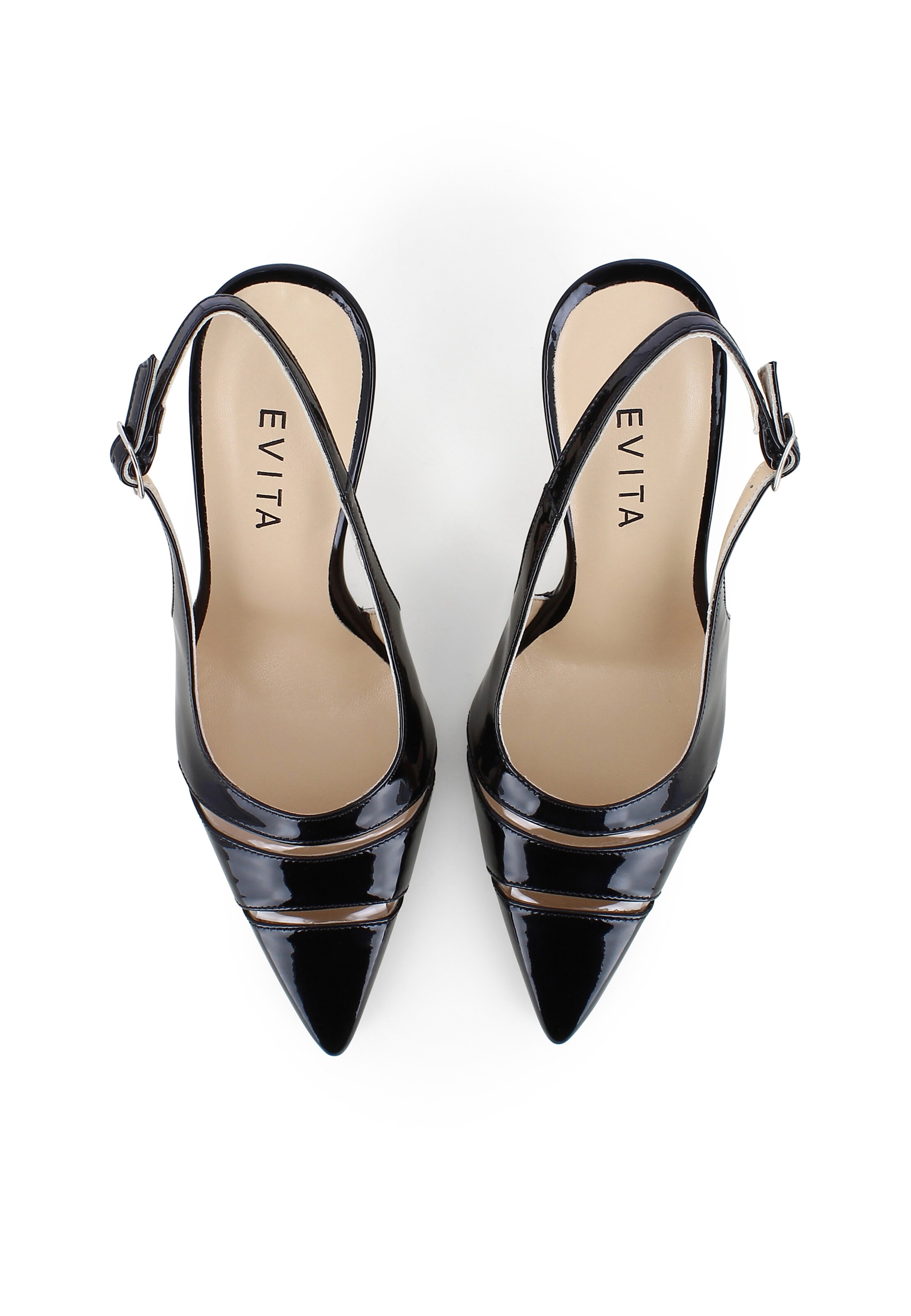 EVITA Slingpumps 'Pia' in Zwart