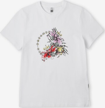 T-Shirt 'Cali' O'NEILL en blanc : devant