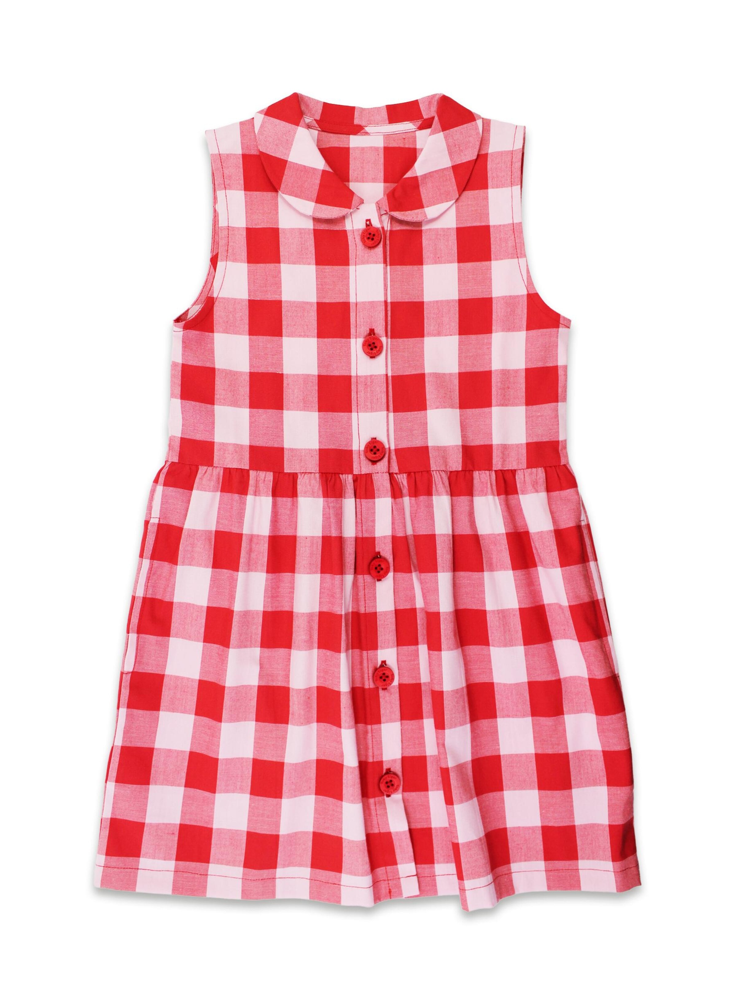 Toby Tiger Dress in Red: front