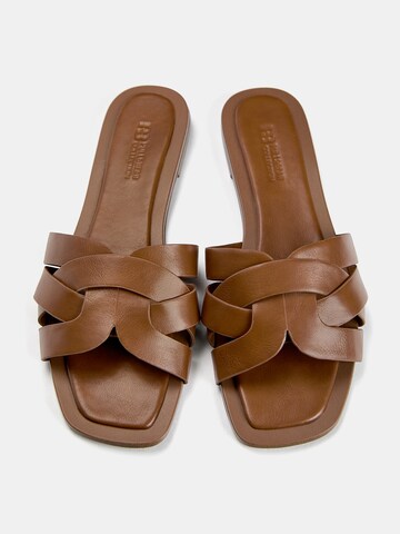 Pull&Bear Pantoletter i brun