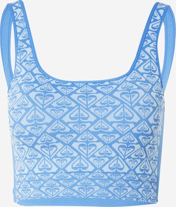 ROXY Bustier Sport-BH 'CHILL OUT' in Blau: predná strana