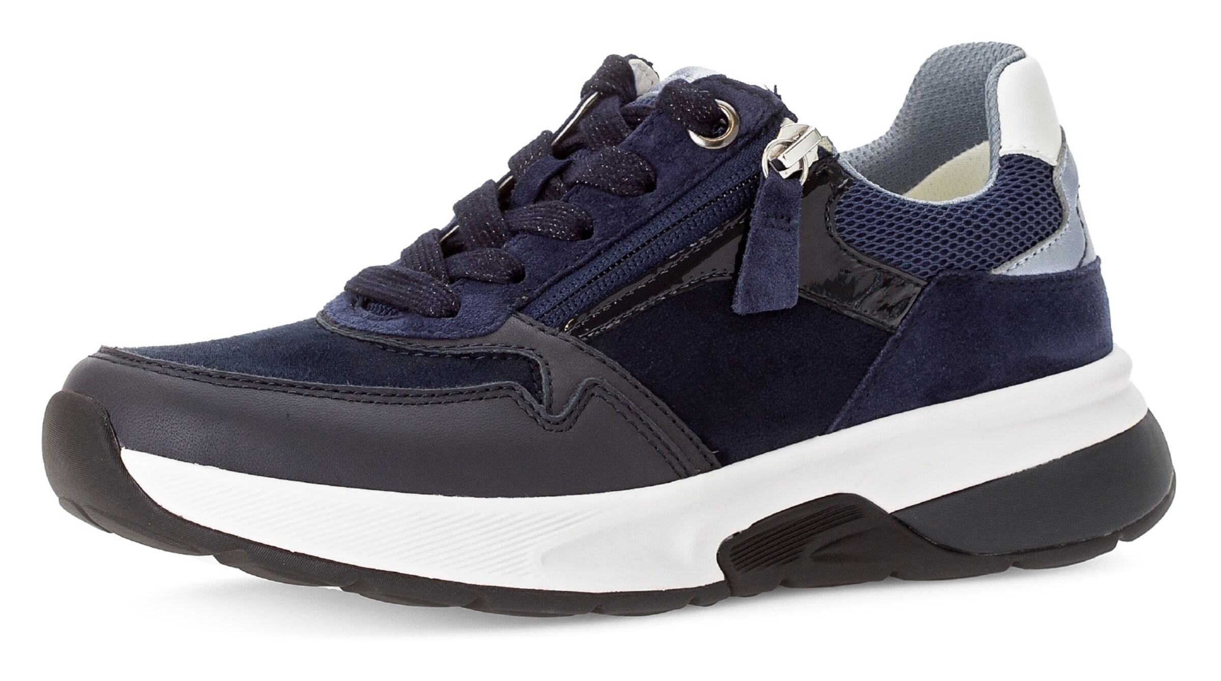 Gabor Rollingsoft Sneaker in Blau: Vorderseite