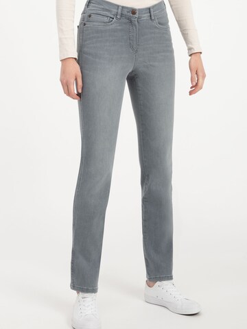 Coupe slim Jean 'JIL' Recover Pants en bleu : devant