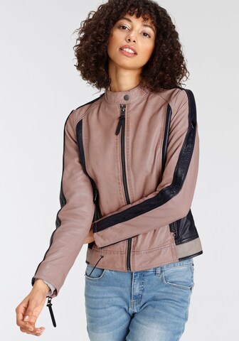 ALPENBLITZ Between-Season Jacket in Beige: front