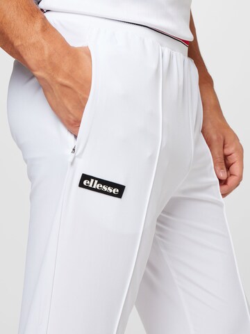 ELLESSE - regular Pantalón deportivo 'Franky' en blanco