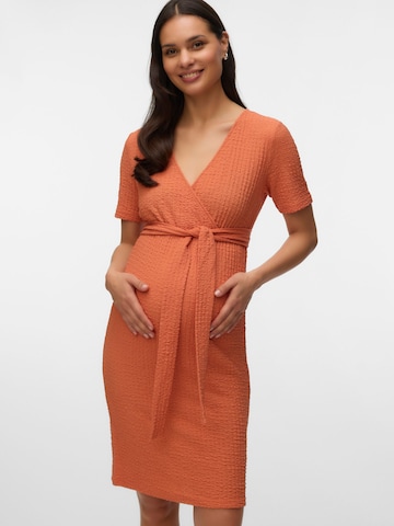 MAMALICIOUS - Vestido 'SIGGA' en naranja: frente