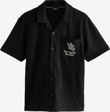 juoda Next Standartinis modelis Marškiniai: priekis