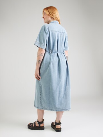Vero Moda Curve Shirt dress 'VMCMelinda' in Blue