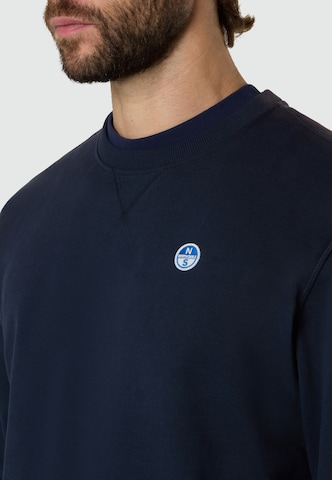 North Sails Sweatshirt in Blauw