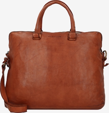 Harold's Handbag in Brown: front