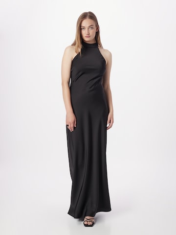 Warehouse - Vestido de noche en negro: frente