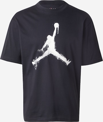 Jordan Футболка в Черный: спереди