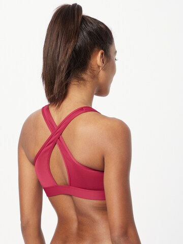 Bustier Soutien-gorge de sport 'Powerreact Train Medium-Support' ADIDAS SPORTSWEAR en rouge