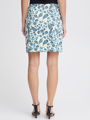 ICHI Skirt ' Kate ' in Blue