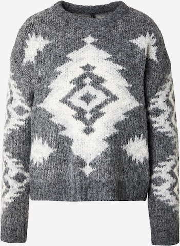 ONLY Pullover 'ONLAZU' in Grau: Vorderseite