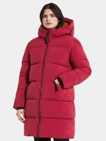 Giacca per outdoor 'Nomi' di Didriksons in rosso: frontale