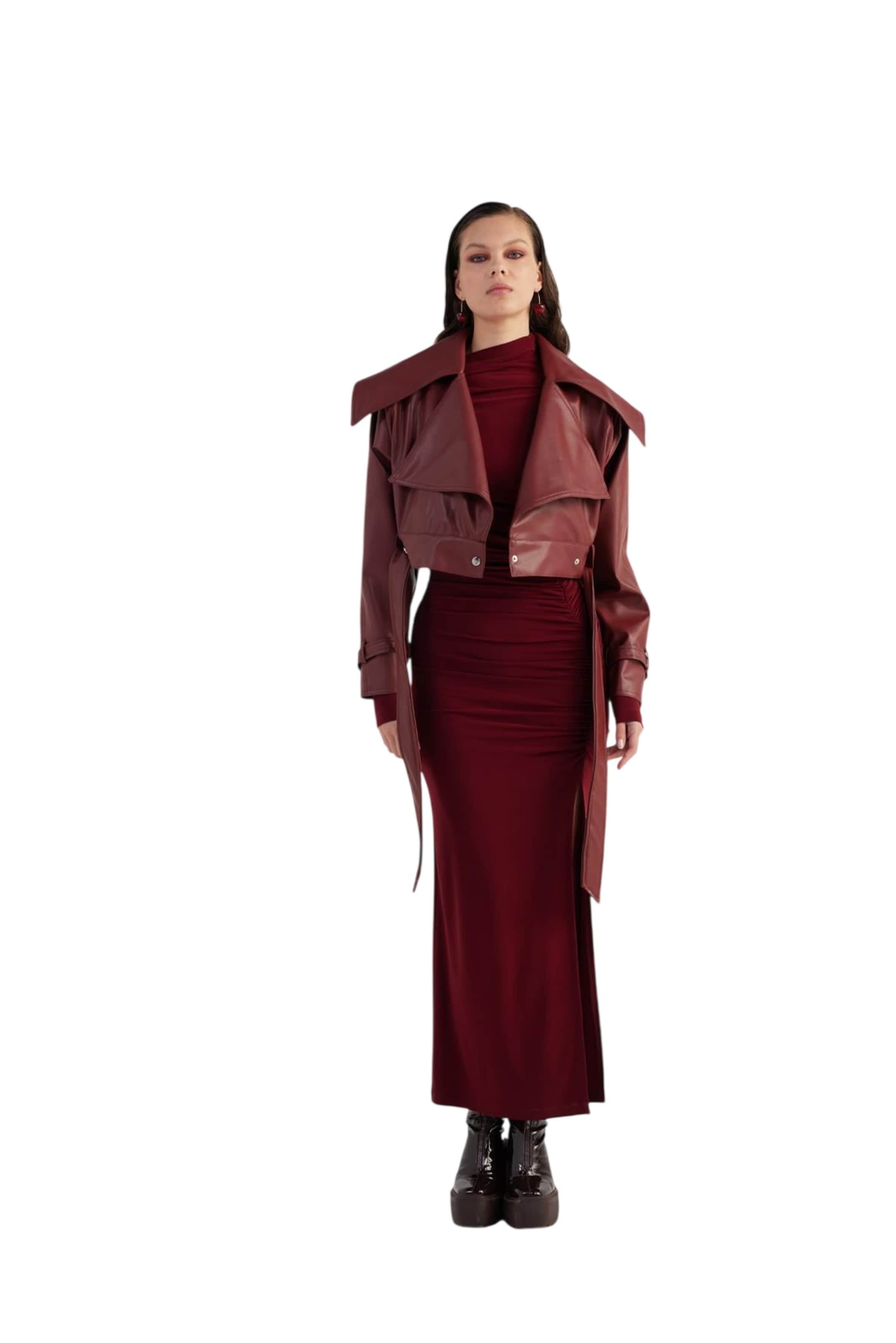HOLLY LOLLY Between-season jacket in Red