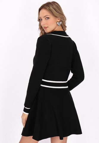 faina Knit cardigan 'Fashion Look' in Black
