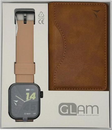 Techmade Digital Watch in Pink: front