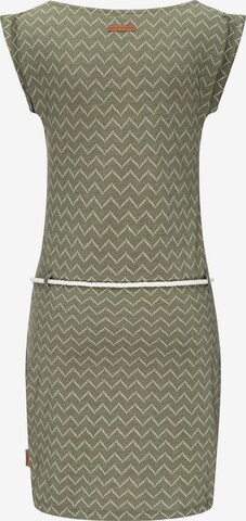 Ragwear Summer dress 'Tag Zig Zag' in Green