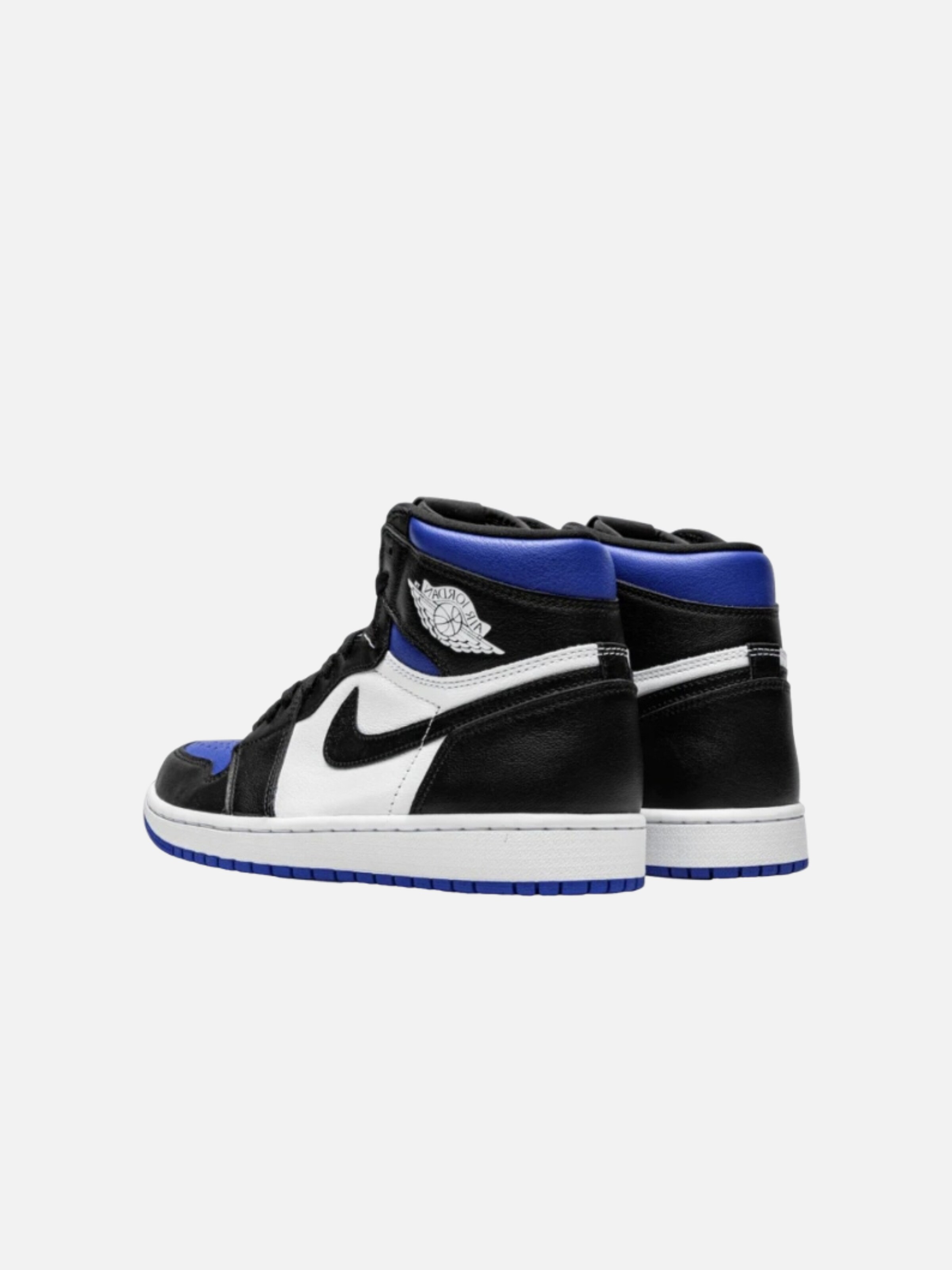 Jordan Sneakers hoog 'Air 1 Retro High Royal Toe' in Blauw