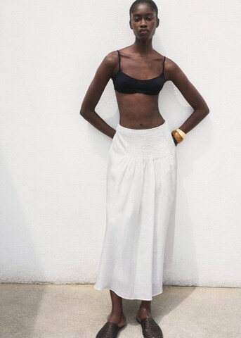 MANGO Skirt 'Varese' in White
