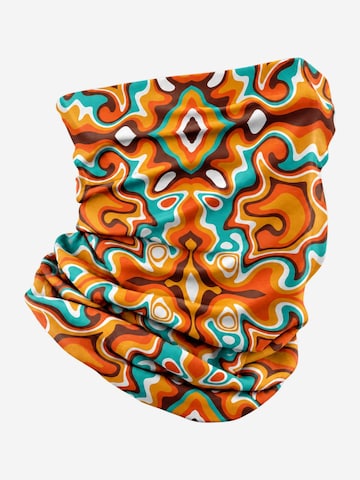 Rune Bandana 'The Cipher | Ice Silk Street-Edge Gaiter'‌‌ in Orange: Vorderseite