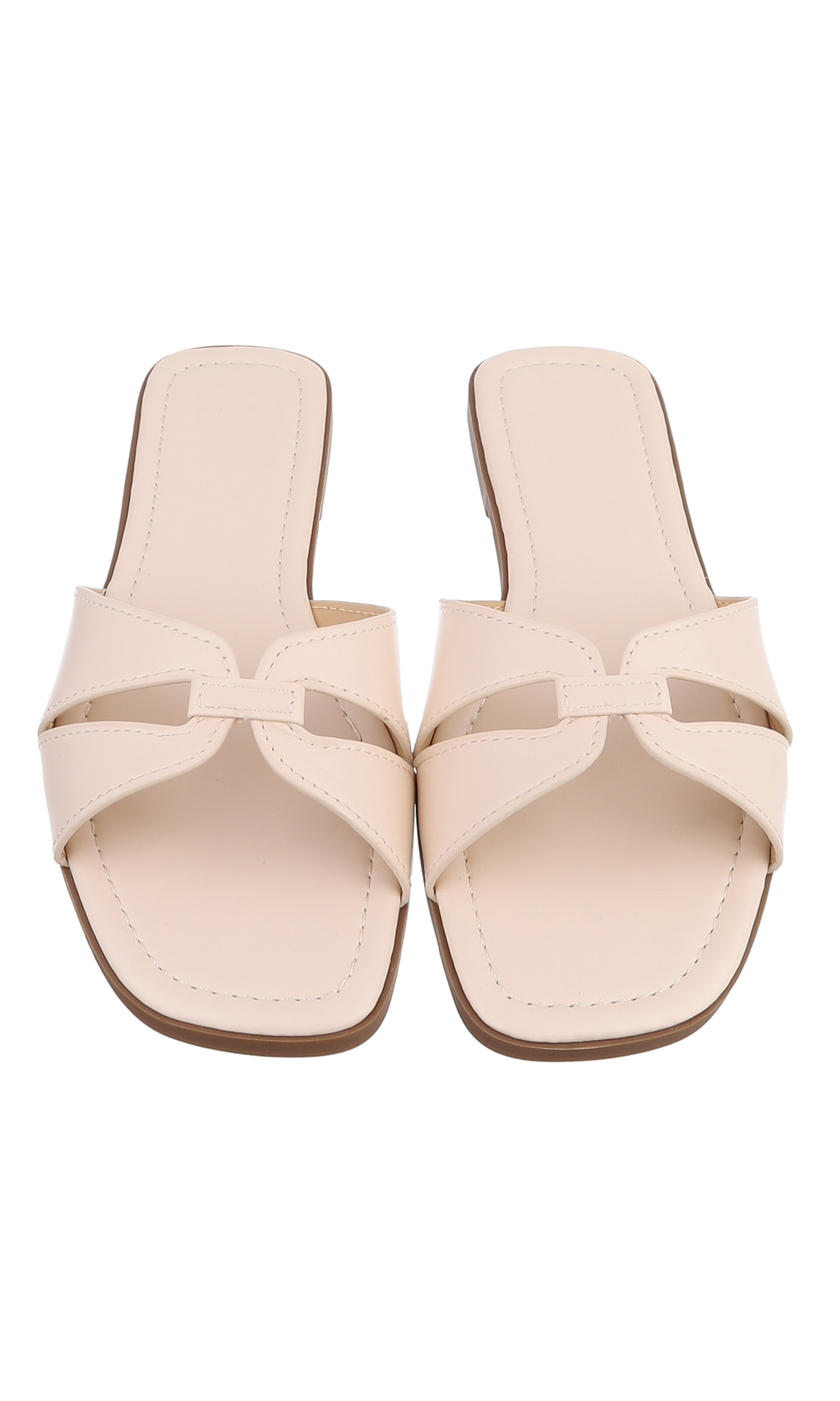 Ital-Design Mules in Beige