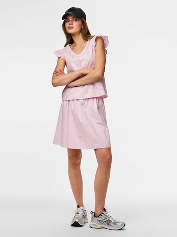 PIECES Nederdel 'PCBanna' i pink