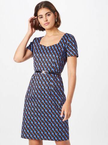 COMMA Dress in Blue: front